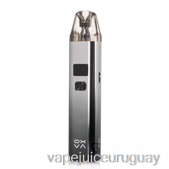 Oxva Xlim V2 25w Pod System Vape Negro Plateado Brillante Recargable